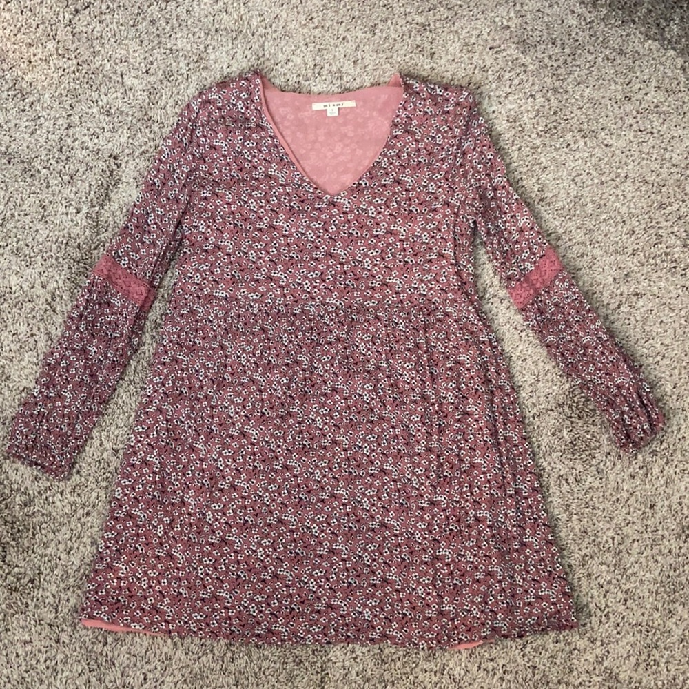 Light Pink Floral Dress